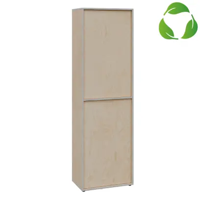 EFE V640 P kancelářská skříň, 1-dveřová, 2000x600x400, pravá, překližka bříza